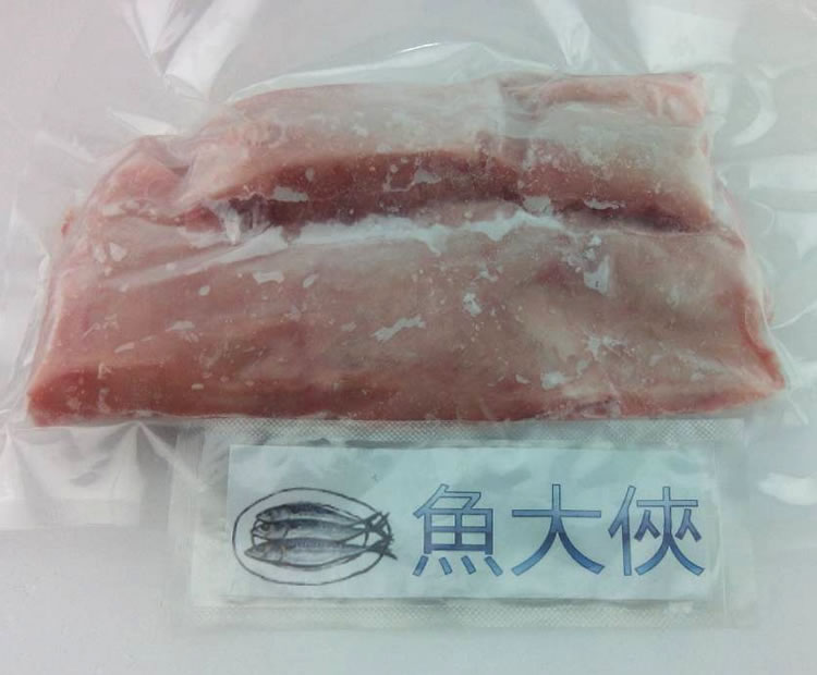 【魚大俠】FH093紅油旗魚腹肉塊(600G/份)可煎烤煮皆宜，工廠員工福利品