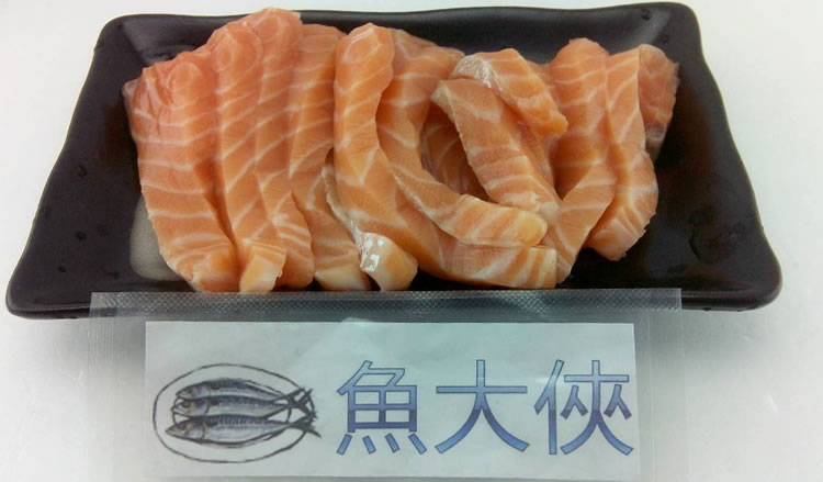 【魚大俠】FH019生食級鮭魚生魚片(刺身用)過重後計價