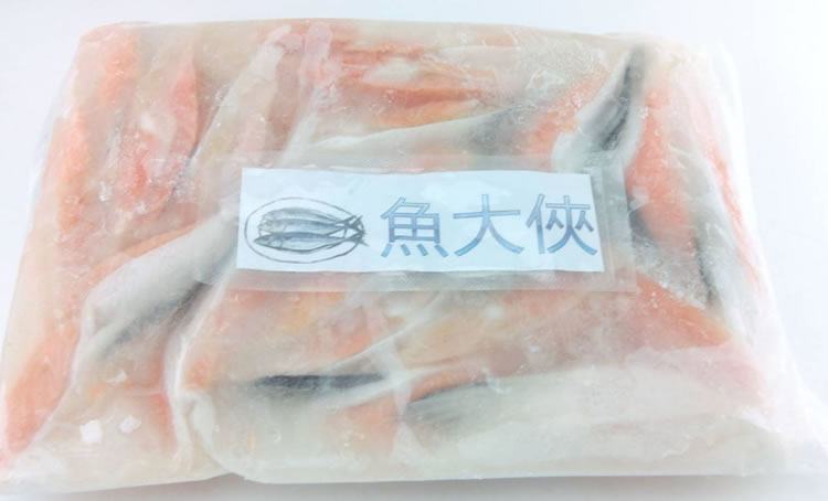 A3【魚大俠】FH103大西洋鮭魚腹鰭肉條(1KG毛重/0.85KG實重/包)