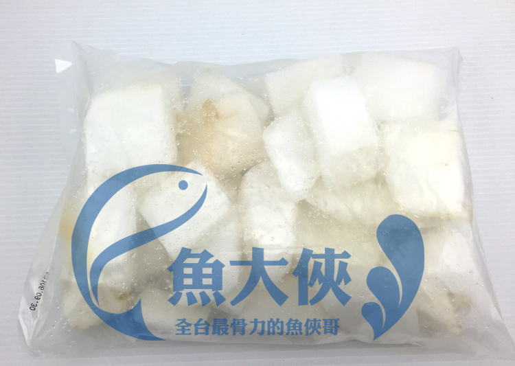 B1【魚大俠】FH158小嫩嫩曼波魚皮(1KG/包#35%冰)