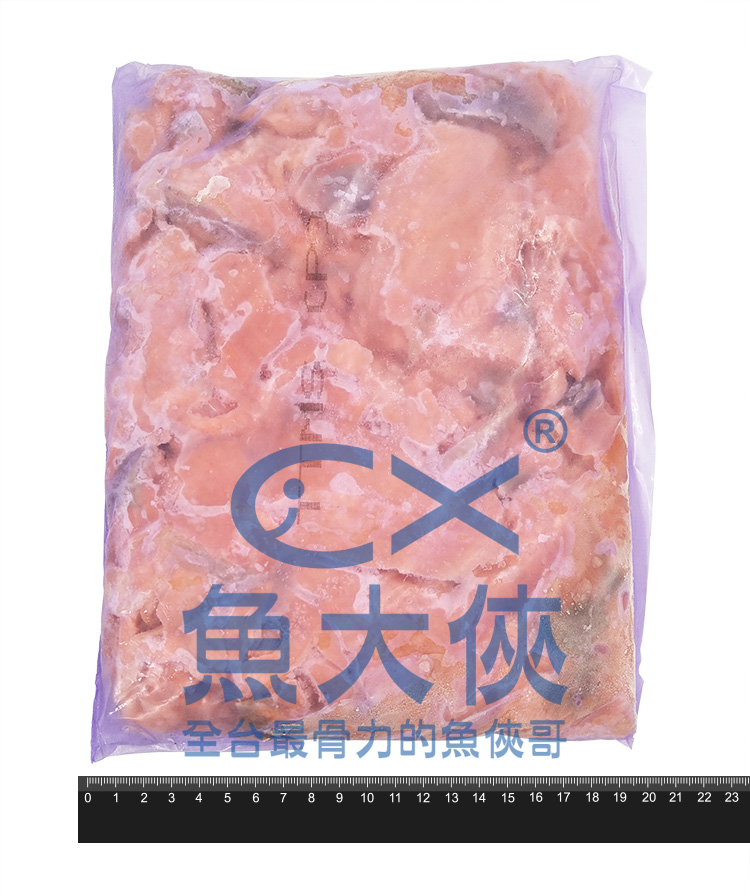 1E7B【魚大俠】FH255 A級鮭魚肉塊(1kg/包)#TTMS
