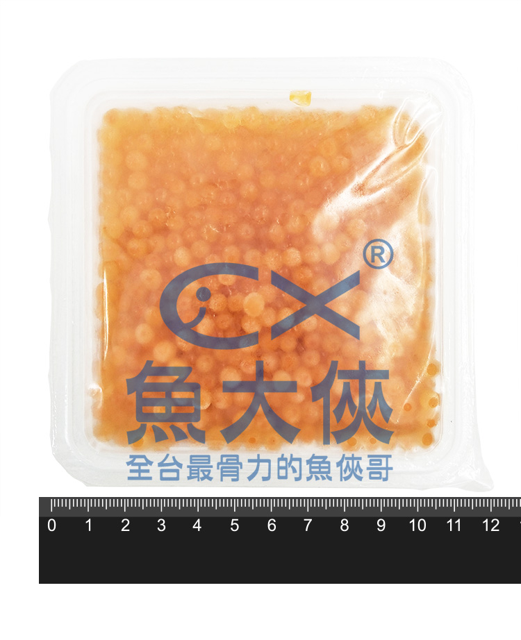 1B4B【魚大俠】FF444北海道-醬漬粉紅鮭魚卵(100g/盒)#小盒