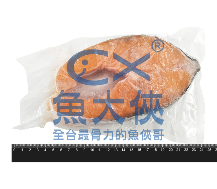 1C6B【魚大俠】FH031挪威-現流鮭魚切片(約350g~450g/片)#現流鮭