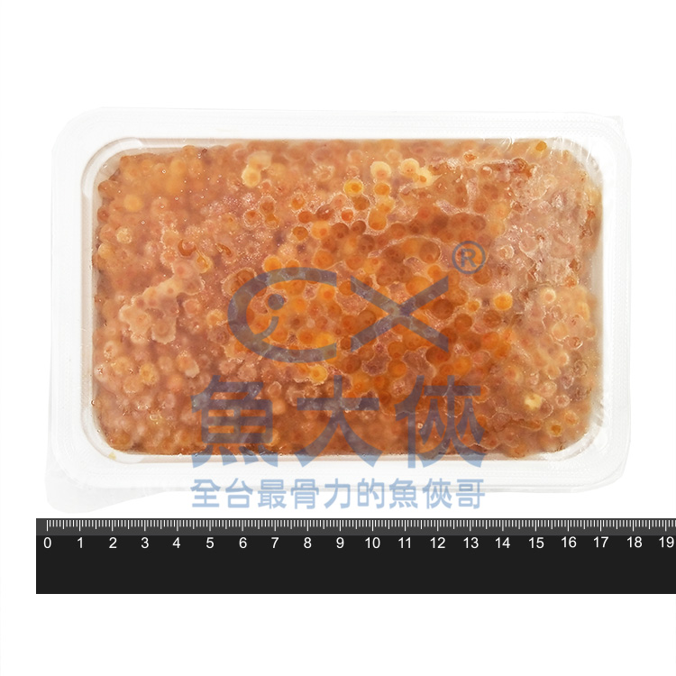 1B4B【魚大俠】FF498爭鮮-醬油漬粉紅鮭魚卵(500g/盒)#爭鮮