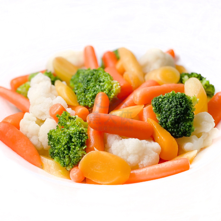 1J6A【魚大俠】AR108比利時-熟凍諾曼地風綜合蔬菜(1kg/包)#諾曼地