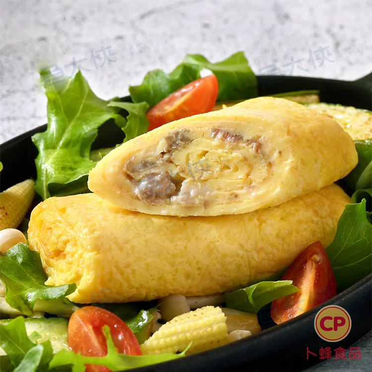 卜蜂-培根蘑菇起司-歐姆蛋(100g/包)-2F4A【魚大俠】FF821
