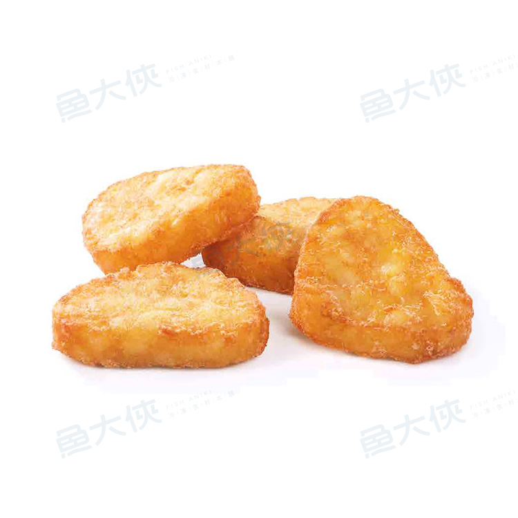 Frites小三角薯餅(約43個/1kg/包)#全素-2H4A【魚大俠】FF902
