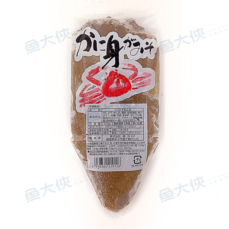 〖推推〗效期12.1日本原裝-松葉蟹味噌(300g/包) #松葉蟹膏-1B3A【魚大俠】FF147