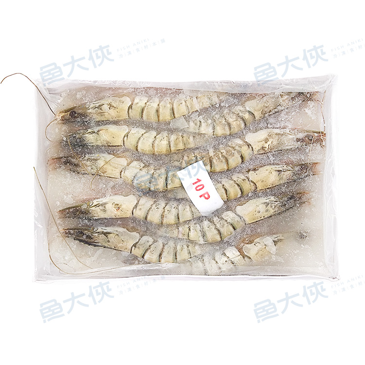 進口海草蝦 10P裝(10尾/實重約300g/盒)-1C4A【魚大俠】SP061