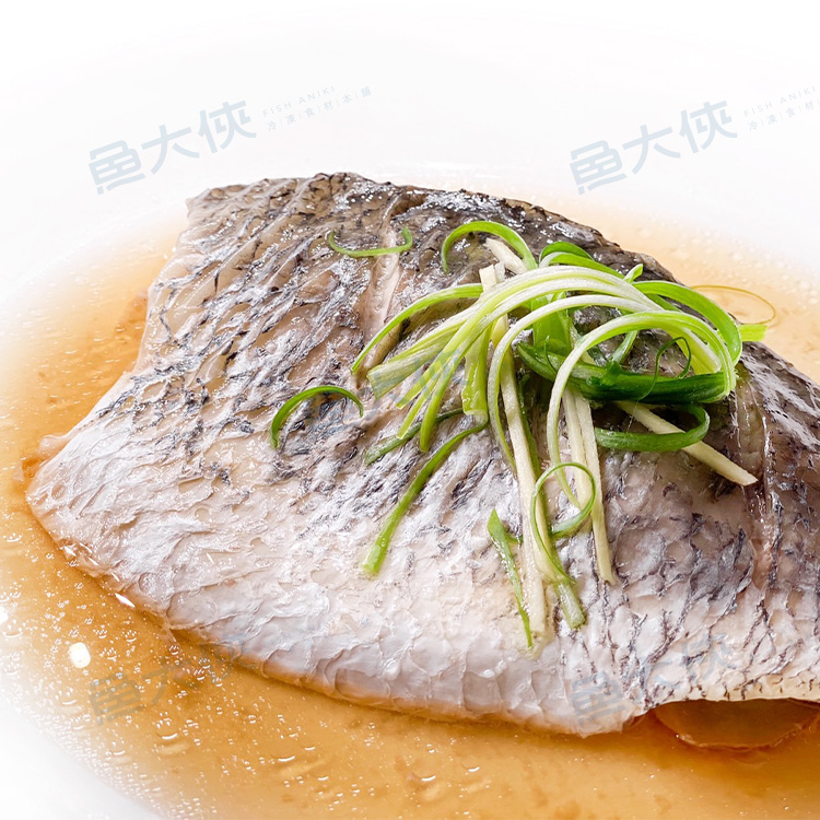 特大-台灣帶皮鱸魚片(400~500g/片)#去刺鱸魚清肉-1A6A【魚大俠】FH253