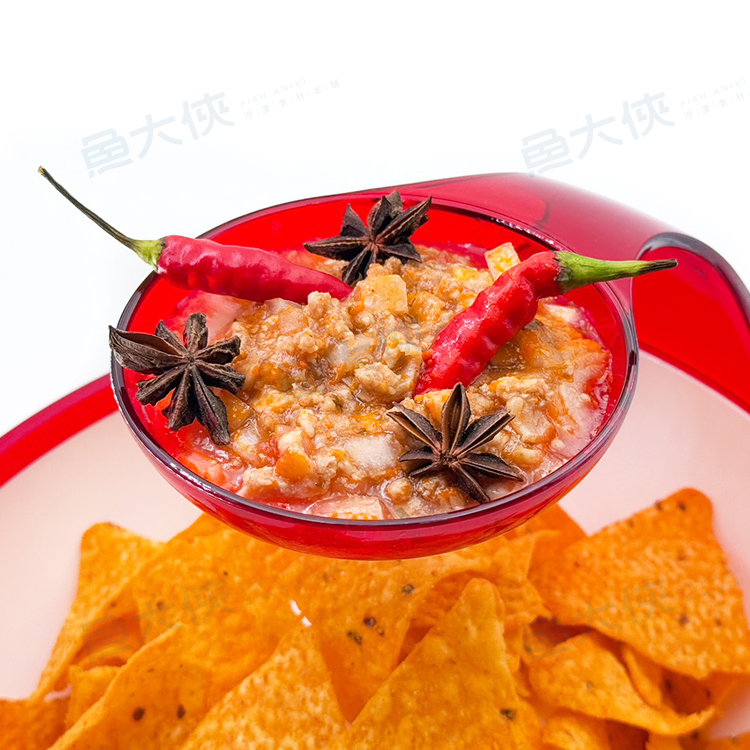 椒香麻辣肉醬-醬料包(200g/包)#小辣-1B2A【魚大俠】FF1091