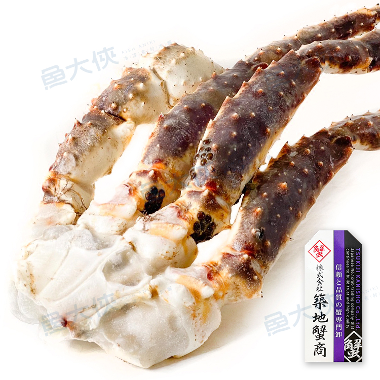 俄羅斯生凍-鱈場蟹腳10L禮盒(毛2kg/實1.6kg/單肩/盒)-3A1A【魚大俠】SP063
