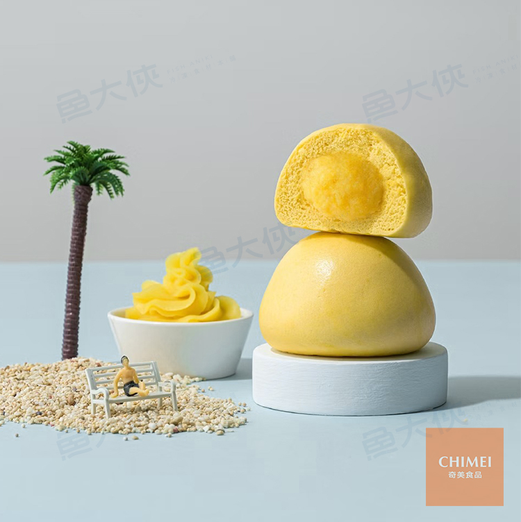 奇美食品-車輪餅奶油包(5顆/325g/包)#蛋奶素-2B7A【魚大俠】FF1132