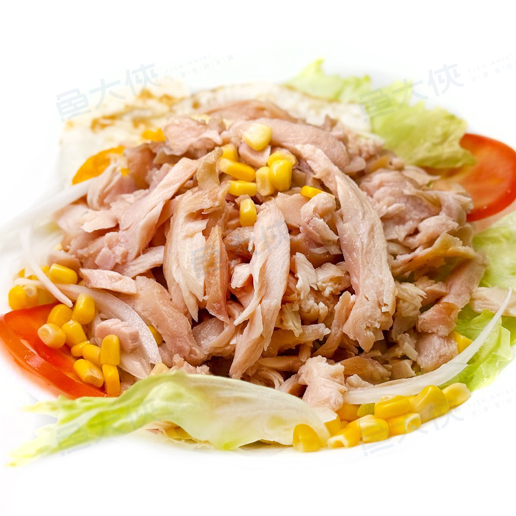 正點-香燻雞肉片(200g/包)#帶皮胸肉-2H6B【魚大俠】FF1136