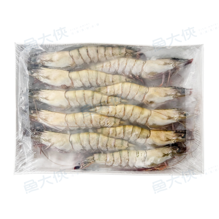 進口海草蝦 10P裝(10尾/實重約400g/盒)-1D3B【魚大俠】SP161